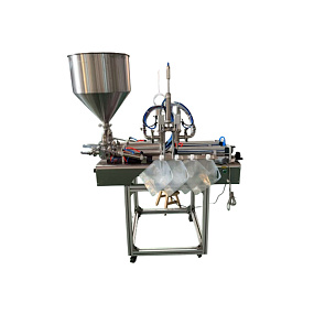 Полуавтоматический станок для розлива жидкости в дой-пак DM-1000